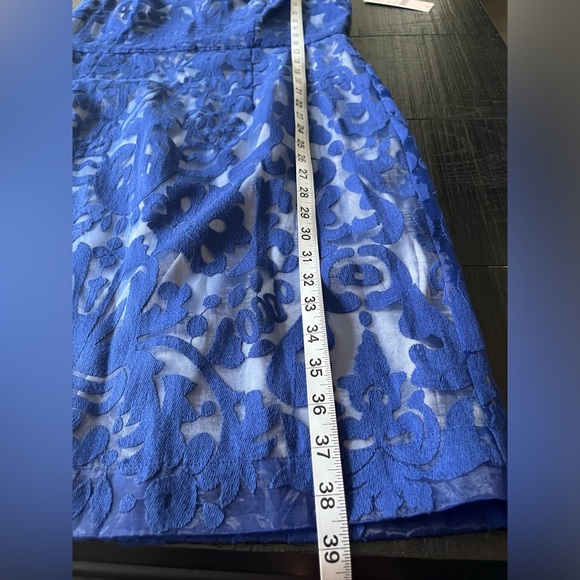 Blue Patterned Dress - Picture 7 of 11